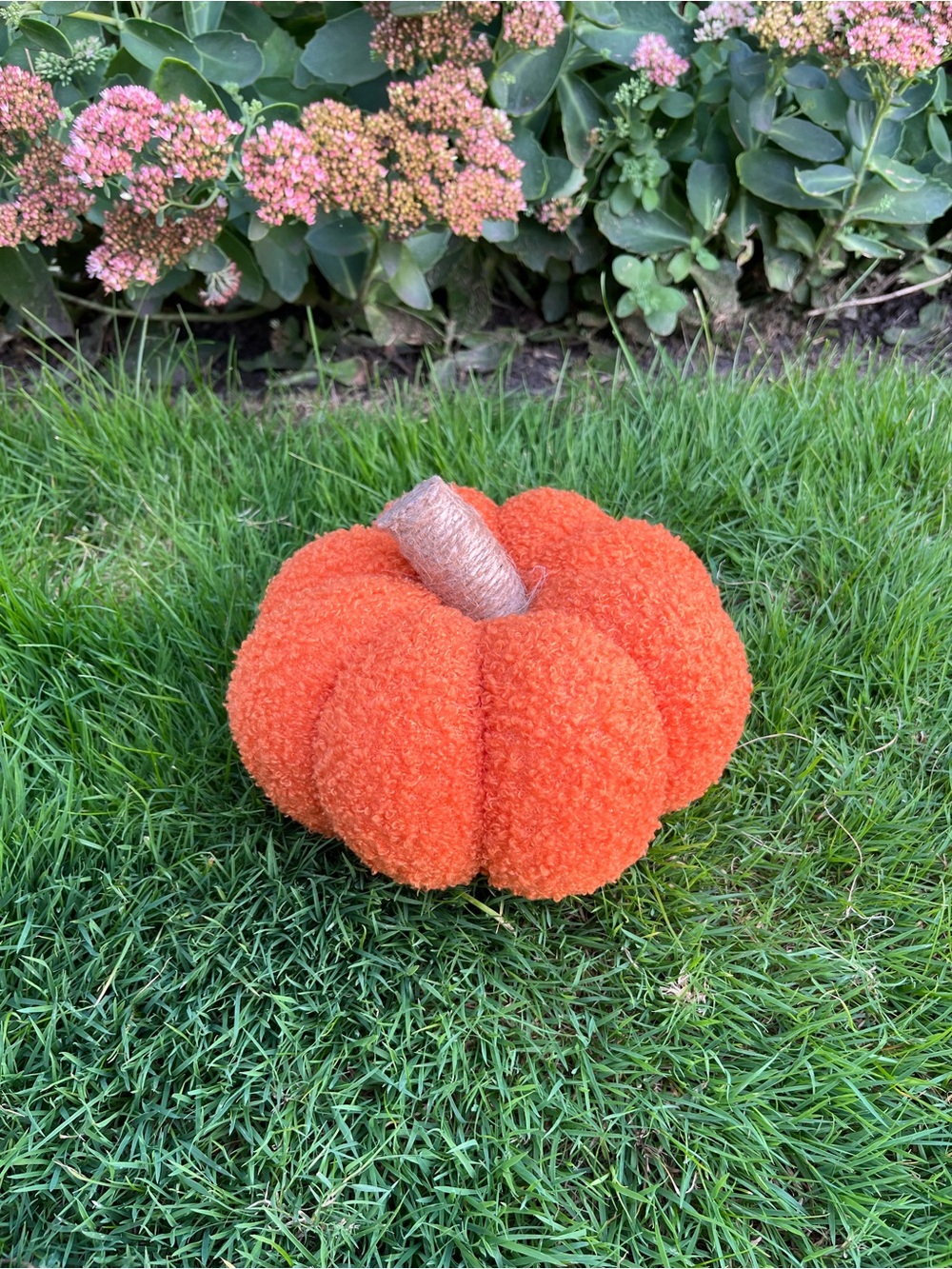 Cozy Fall ORANGE Pumpkin - Picture 8 of 11